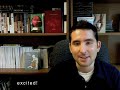 A message from Joe Meno