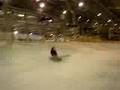 crash op indoor skibaan