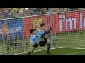 Handball by Suarez from Uruguay. Ghana VS Uruguay 2010 RED CARD - free flv video @ vwatch.tv