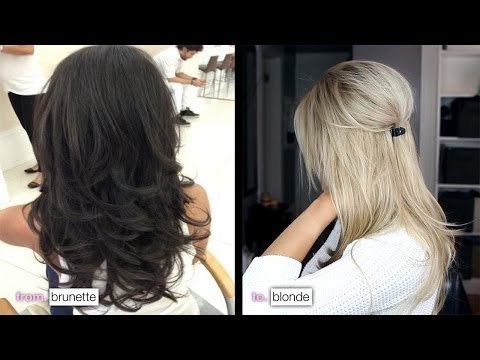 how to decide to go blonde
