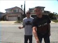 Jumping over an Audi Jumping over an Audi