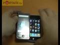 Samsung SGH-i900 Omnia VS Apple iPhone