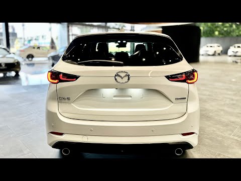 new mazda cx 5 2025 20l luxury suv  rhodium white metallic color