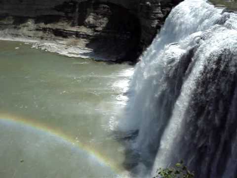 Letchworth State Park in Castile, New York: The Middle Falls