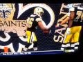 lance moore dance doing the wop wop J dash saints with song