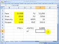 How to get yield to maturity (YTM) with Excel & TI BA II+