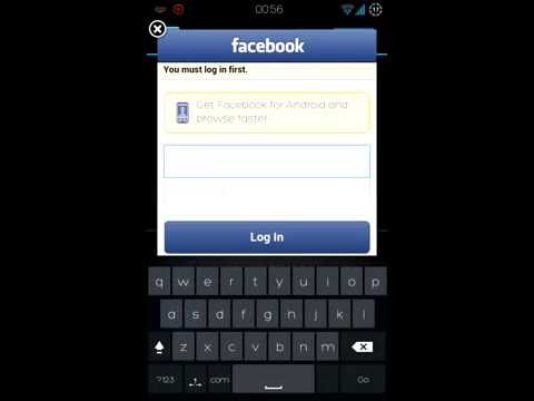 how to sync facebook contacts with android x
