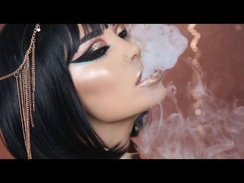 CLEOPATRA HALLOWEEN MAKEUP TUTORIAL | iluvsarahii