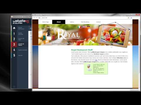 Cree sitios web con WebSite X5 v11 - Tutorial de Vìdeo