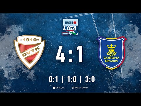 Erste Liga 31. forduló: DVTK Jegesmedvék - Corona Brasov