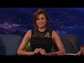 conan highlight: let eva's misfortune be your guide to how not to send inspirational texts in the middle of the night. more conan @ http://teamcoco.com/video...