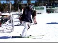 Advanced Snow Skiing Tricks : Sliding a Snow Ski Box