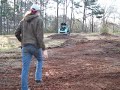 Turning an old parking lot into a garden
