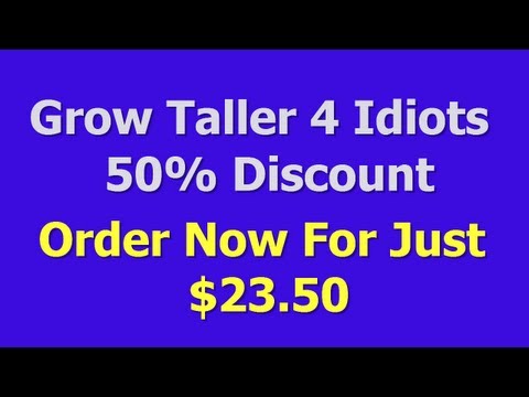 how to grow taller 4 idiots pdf