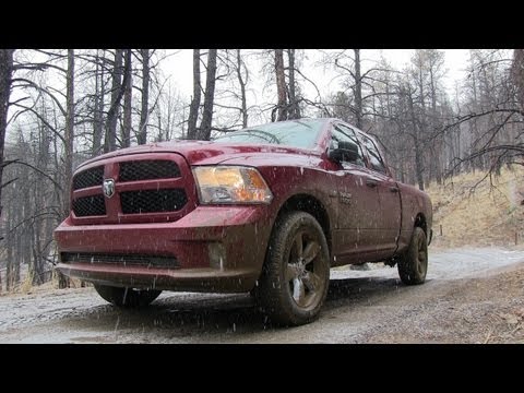 ram - http://www.TFLcar.com ) The new 2013 Ram Express Quad Cab 1500 pickup is a big beast to drive off-road. In fact the HEMI 5.7L engine does little to help th...