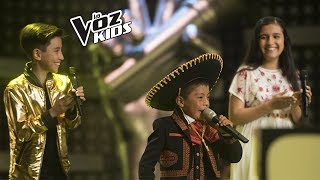 David Tarapues, Nana y Juan David cantaron en la Súper Batalla de Yatra | La Voz Kids Colombia 2018