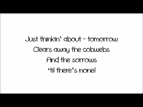 rms songs - Audition song for the Riverland Musical Society's 2014 production of Annie - Tomorrow.
