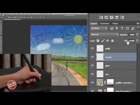 how to draw over a video