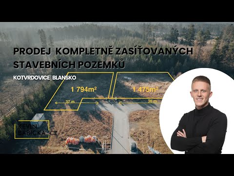 Video Prodej kompletně zasíťovaného stavebního pozemku