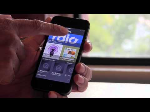 how to sync rdio music to iphone