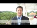 Dr Micah Woods of Asian Turfgrass on golf course turf