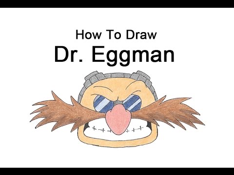 how to draw eggman