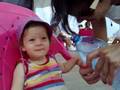 Water from the bottle