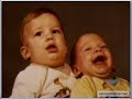 a slideshow full of pics showing ashtons childhood period while hes getting older (with his family) and moving on to his new life as an actor. 

* song: 