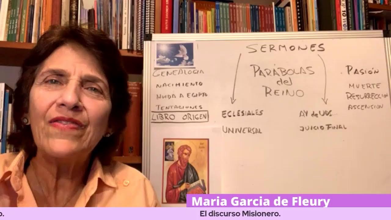 San Mateo en Inteligencia para la Paz con María García de Fleury.