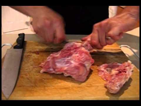 how to de skin chicken drumsticks