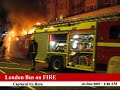 London Bus on FIRE