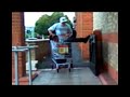 Megan in trolley