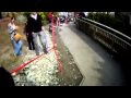 Wanaka Urban Downhill Race - helmet cam