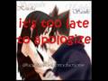 Konoha S. and Sasuke U. - Its too late to apologize -