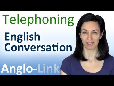 Conversation - In this English conversation lesson you will learn how to make phone calls in both informal and formal styles of speaking. Comment on this English lesson to ...