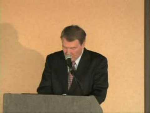 Jim Lehrer speaks in Denver 1 - ...