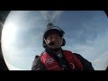 ELA Gyrocopter Fly Above Clouds