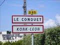 le conquet, petite ville portuaire de bretagne mais qui n'a pas e port militaire comme dans la bd d'ast�rix... celui ci se trouve � brest. sur la chanson ar bloaz daou vil du chanteur breton erik marchand et les balkaniks