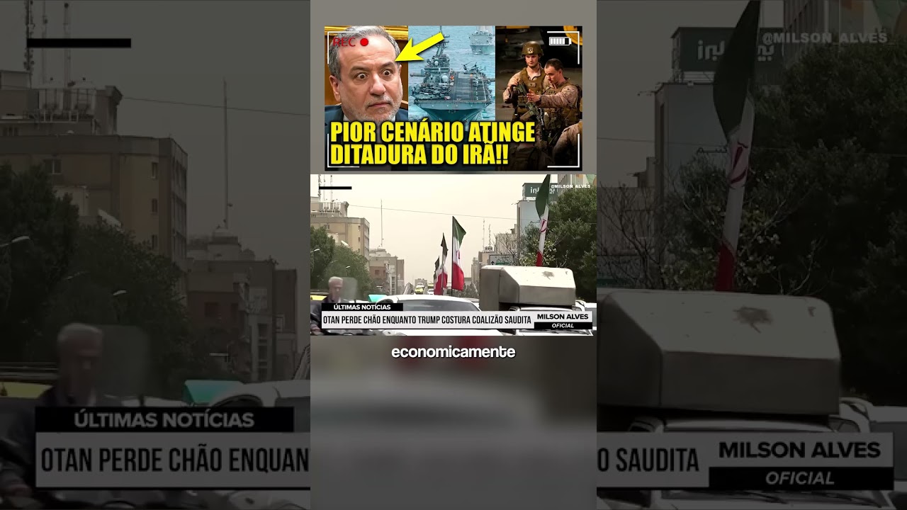 O PIOR PESADELO do Irã está REALMENTE ACONTECENDO
