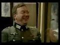 after the plot to get the two british airmen out failed, maria disguises them as waitresses at the caf�. meanwhile, a frustrated ren� returns to the painting of the fallen madonna with the big boobies. he hides it behind an ugly painting in his caf� which is immediately recognized by general von klinkerhoffen as a van gogh and requisitioned for his office in the chateau. he also requistions the two new maids in caf� ren� - or as they are better known: the two british airmen in disguise.

realizing that the two airmen will be recognized right away, michelle of the r�sistance comes up with another hairbrained scheme of digging a tunnel from monsieur alphonse's morgue into the prisoner of war camp and smuggling in the two airmen into the camp.

to get the airmen to monsieur alphonse, edith comes up with a typical french saturday pastime: a fandango festival which ends in the husband running away with two ladies of the night and the wife killing them. using the captain's gun, loaded with blanks, madame edith 