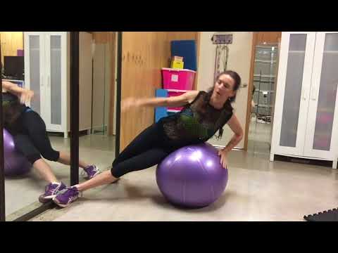 How to… Lateral Trunk Flexion on a Ball