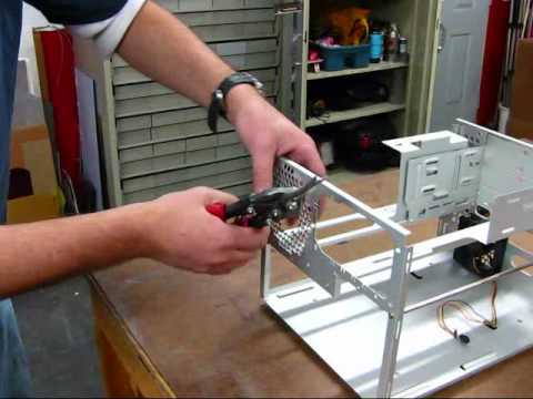 Ultra Microfly SFF Case Mod Part 1, www.mnpctech.com