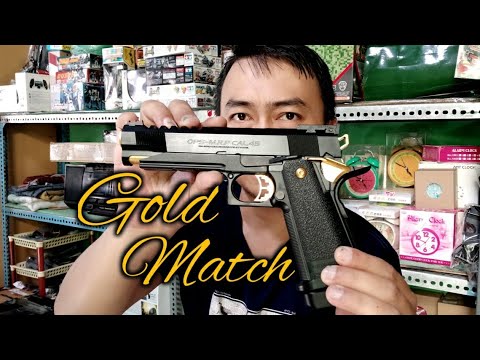 Review Airsoft Gun Tokyo Marui Hi Capa Gold Match