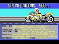 The CYCLES motorcycle GP racing game by Accolade on Amiga The CYCLES motorcycle GP racing game by Accolade on Amiga