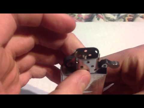 how to change a zippo fuse