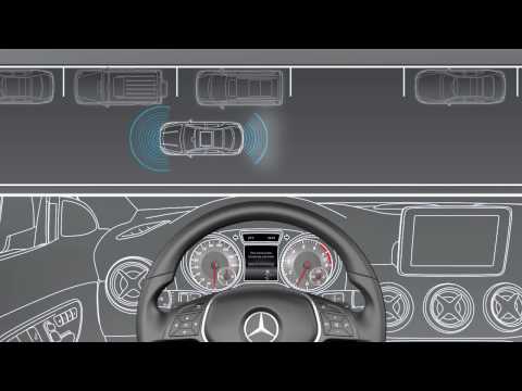 how to park assist mercedes