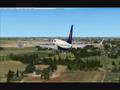 FSX Ryanair landing Warsaw, Poland