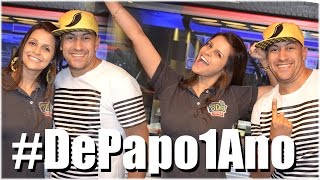#DePapo1ano com Peterson Lopes