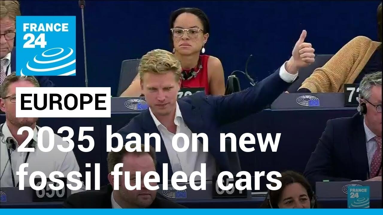 European Parliament bans New Gasoline Cars in 13 Years for 449 Million People, to fight Climate Emergency and Russia