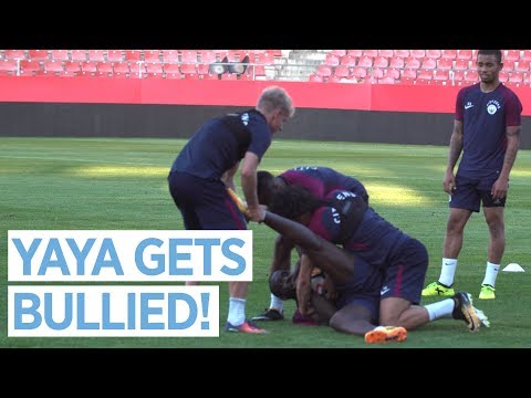 Video: MENDY RETURNS & YAYA GETS BULLIED! | City Training in Girona